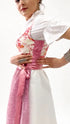 2-teiliges Midi Dirndl für Damen - Trachtenkleid für das Oktoberfest